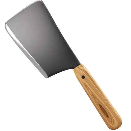 Cleaver Knife  3D Icon