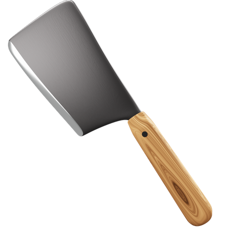 Cleaver Knife  3D Icon