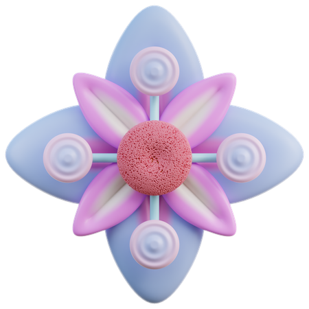 Clématite  3D Icon