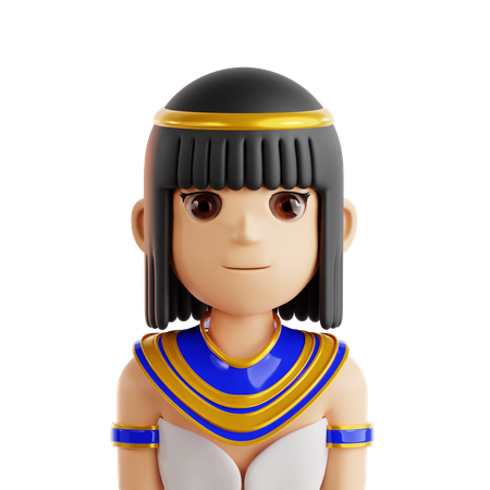 Avatar de Cléopâtre  3D Icon