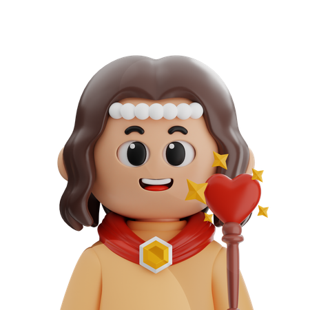 Cleric  3D Icon