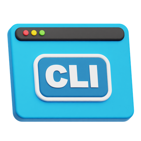 Cli Website  3D Icon