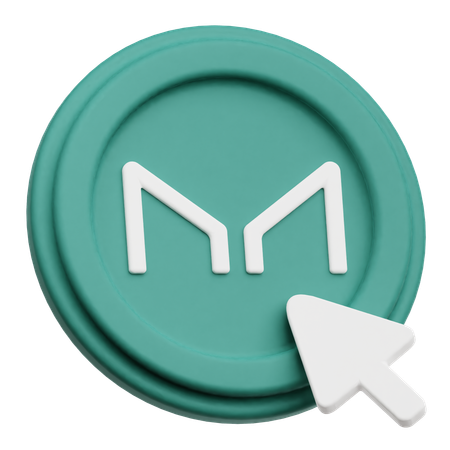 Clic de creador de monedas  3D Icon