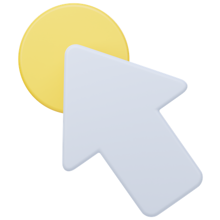 Clic du curseur  3D Icon