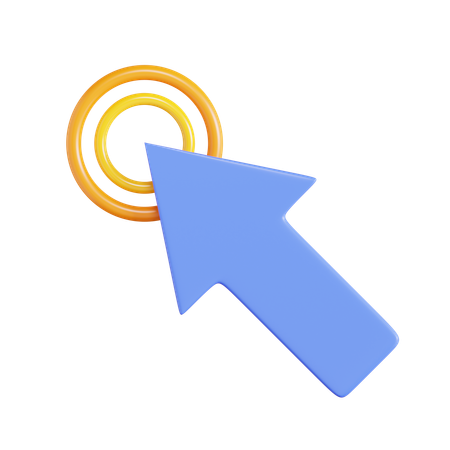 Clic du curseur  3D Icon