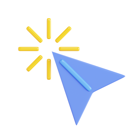 Clic du curseur  3D Icon