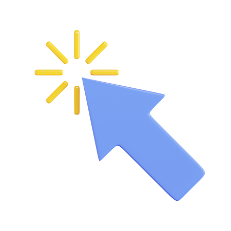 Clic du curseur  3D Icon