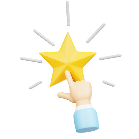 Évaluation des clics  3D Icon