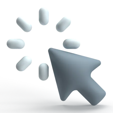 クリック  3D Icon