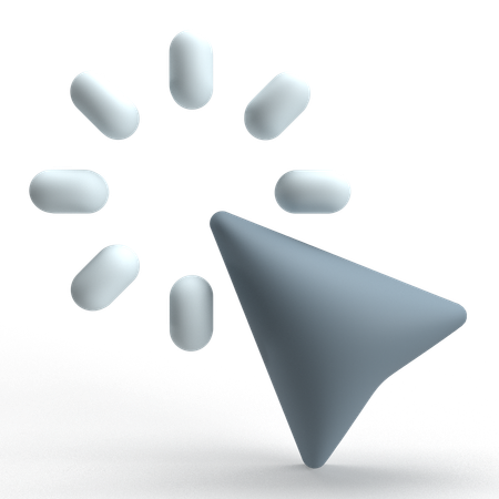 クリック  3D Icon