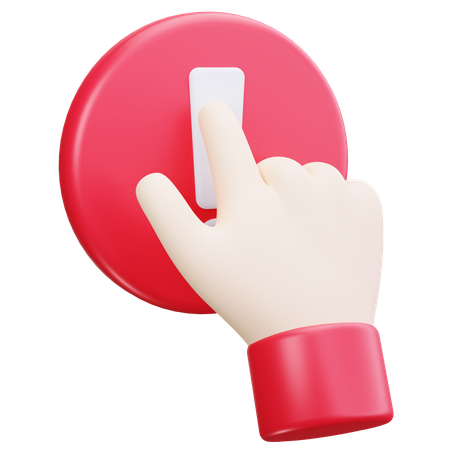 Click Alert  3D Icon