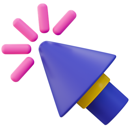 Click Arrow  3D Icon