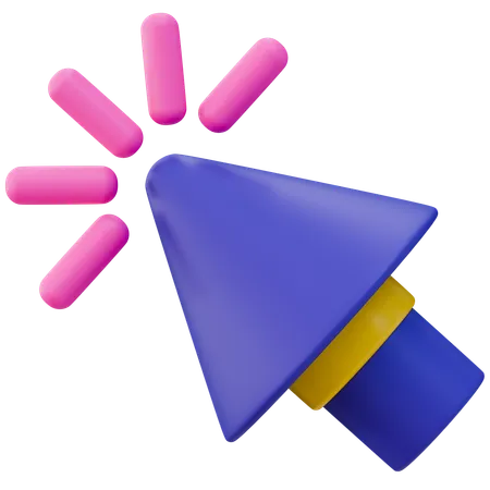 Click Arrow  3D Icon