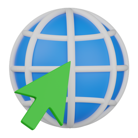 CLICK BROWSER  3D Icon