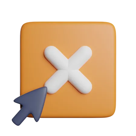 Cancel Choice Reject 3D Icon