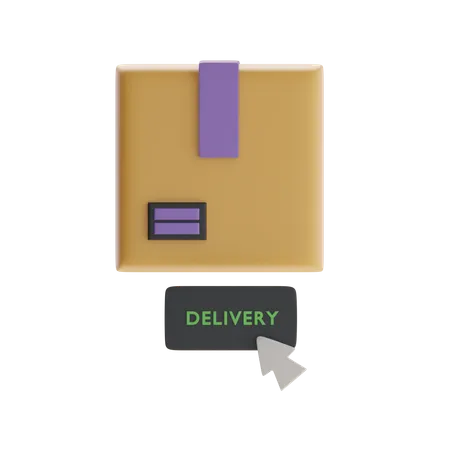 Click Delivery  3D Icon