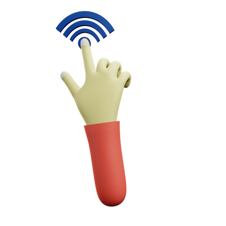 Click Hand  3D Icon