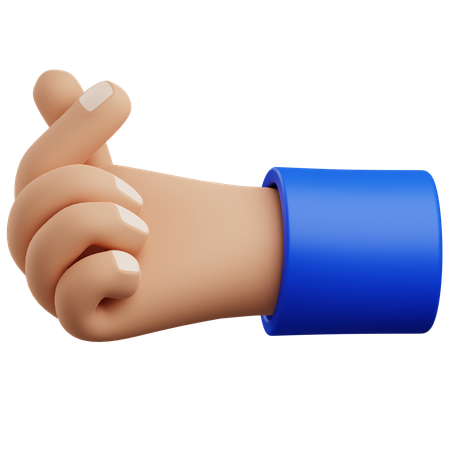 Click hand gesture  3D Icon