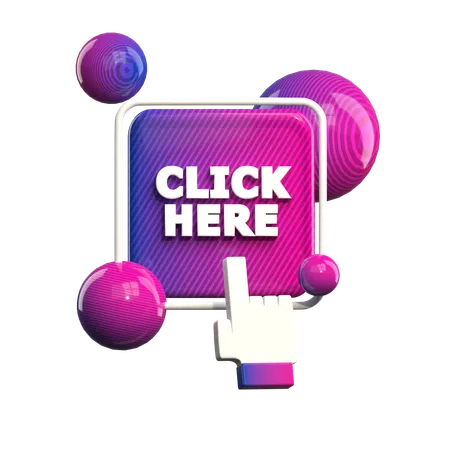 Click Here  3D Icon