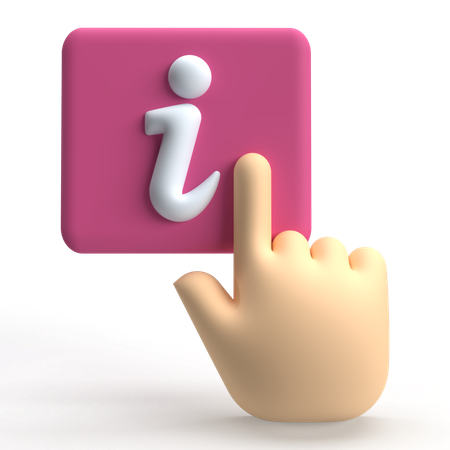 Click info  3D Icon