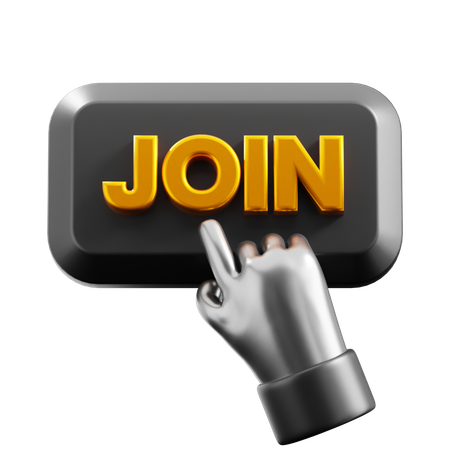 Click Join  3D Icon