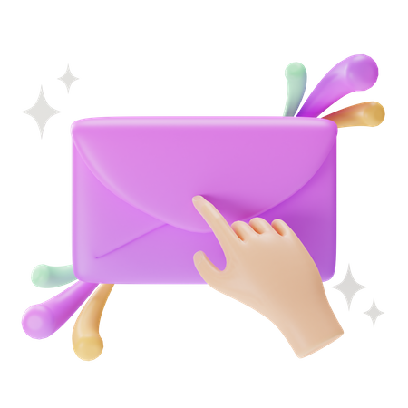 Click Mail  3D Icon