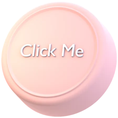 Click Me Button  3D Icon