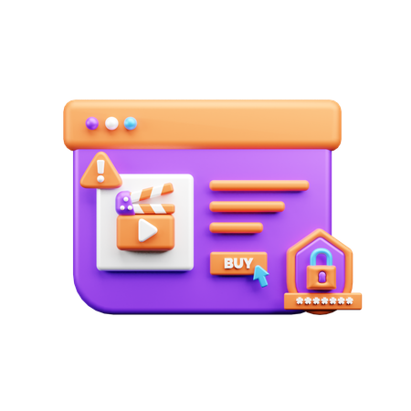 Click On Buy  3D Icon