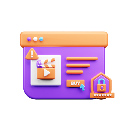 Click On Buy  3D Icon