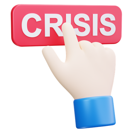 Click On Crisis  3D Icon