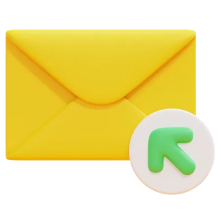 Click On Email  3D Icon