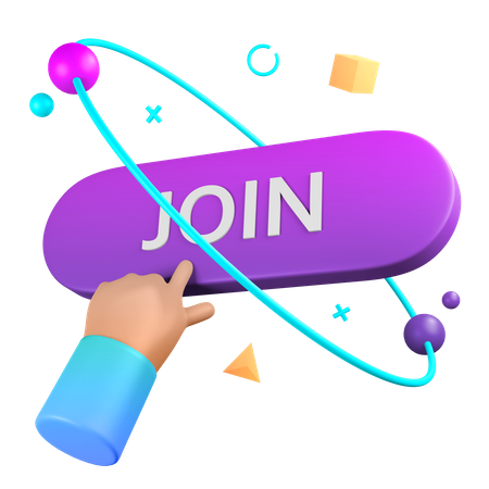 Click On Join  3D Icon