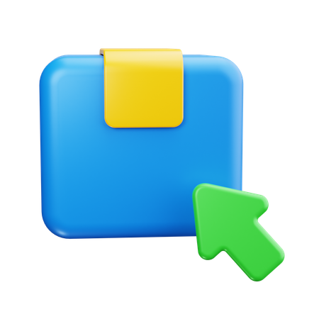 Click On Package  3D Icon