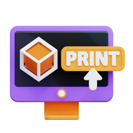 Click On Print  3D Icon