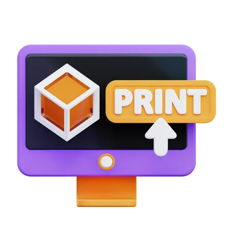 Click On Print  3D Icon