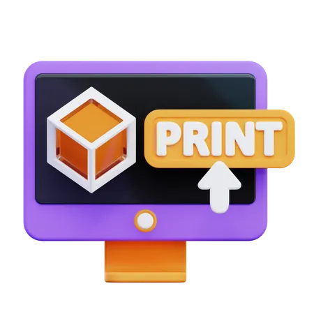 Click On Print  3D Icon