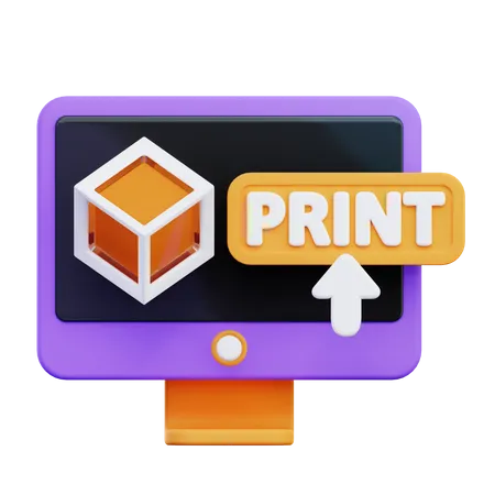 Click On Print 3D Icon