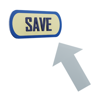 Click On Save  3D Icon