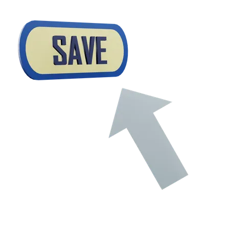 Click On Save  3D Icon