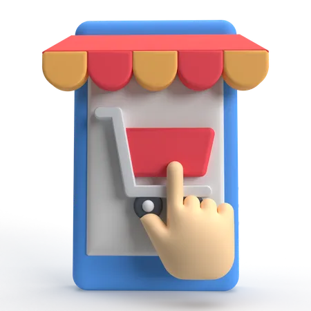 Click Purchase  3D Icon