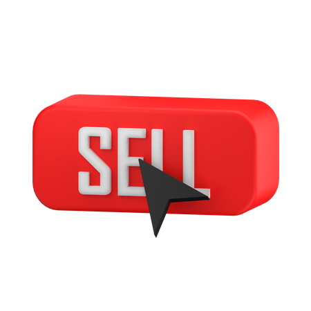 Click Sell  3D Icon