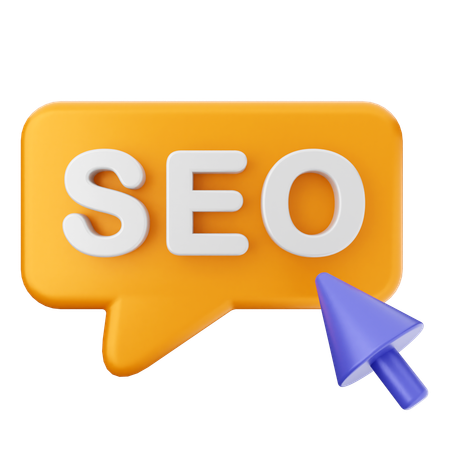 Click Seo  3D Icon