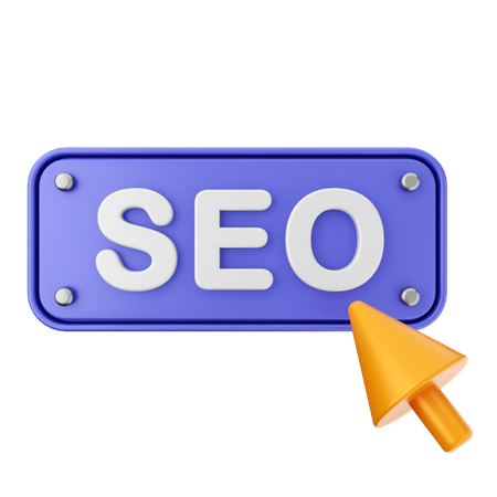 Click Seo  3D Icon