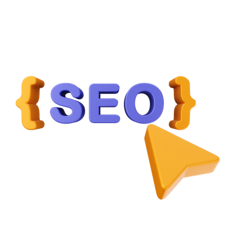 Click Seo  3D Icon