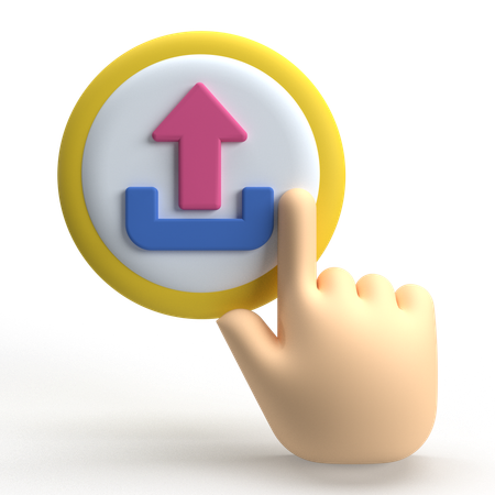 Click Upload  3D Icon