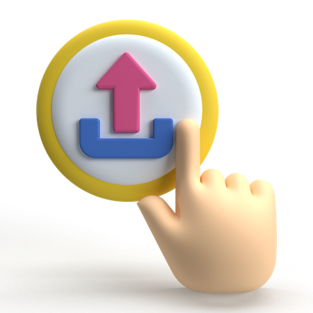 Click Upload  3D Icon