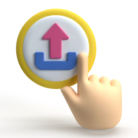 Click Upload  3D Icon