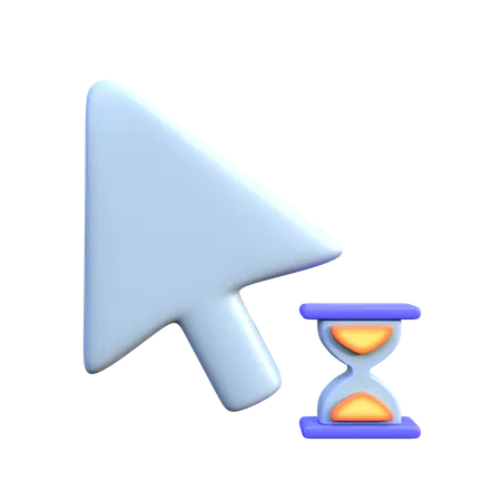 Click Waiting  3D Icon