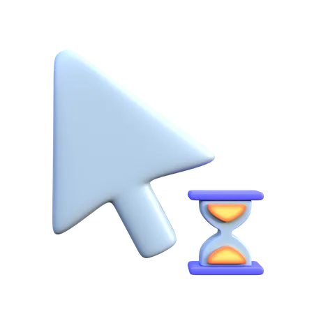 Click Waiting  3D Icon