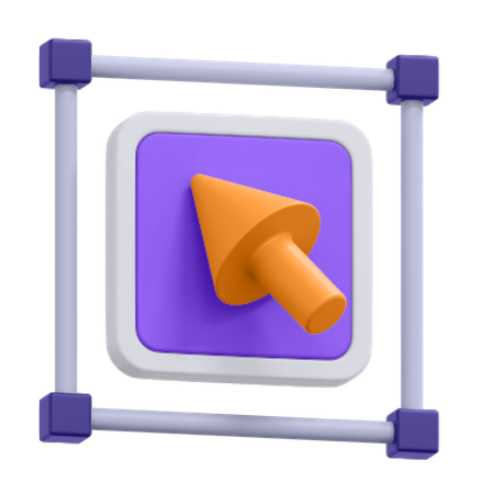 Clickable Shape  3D Icon